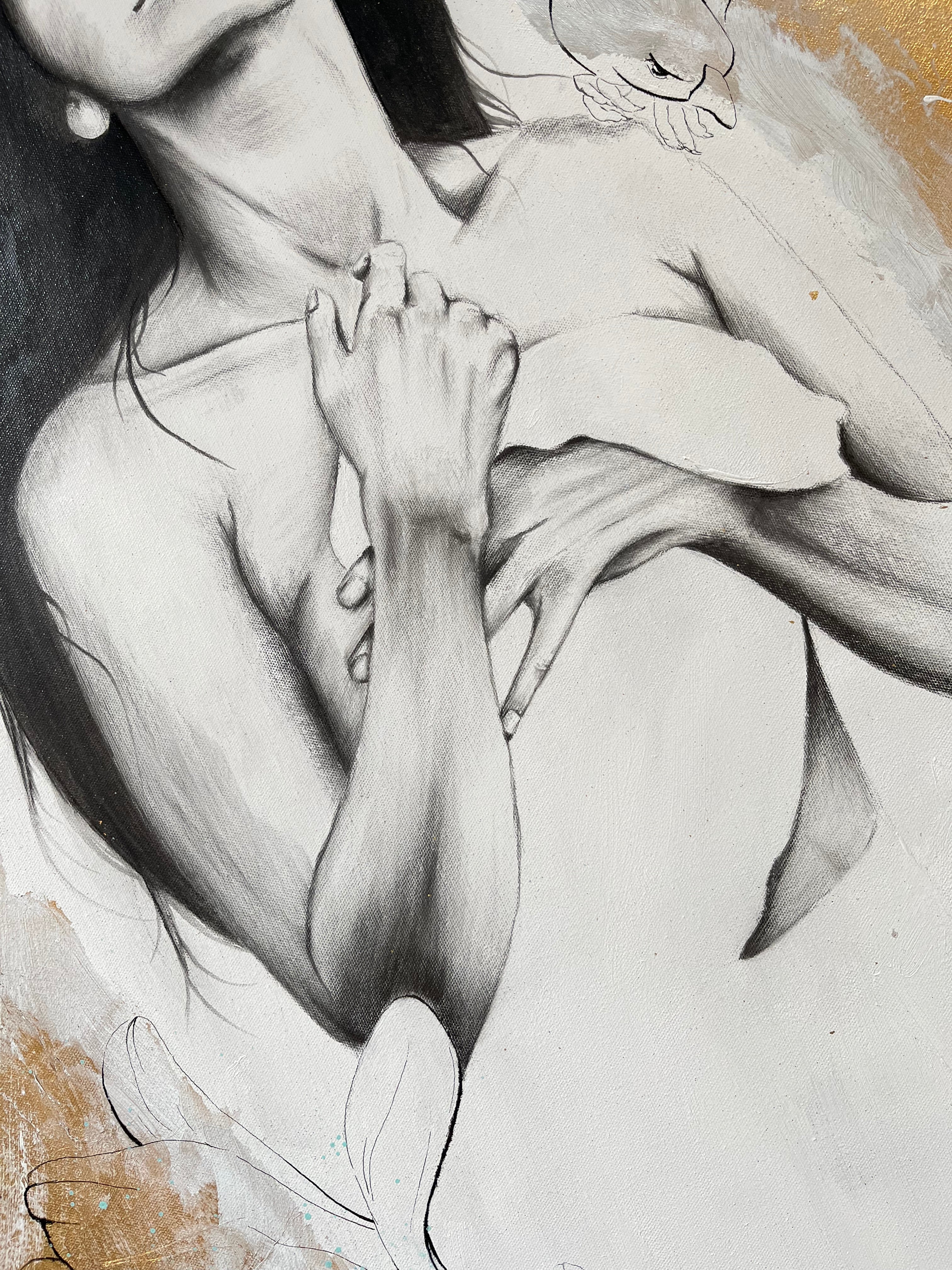 Detailaufnahme des fertigen Werks.