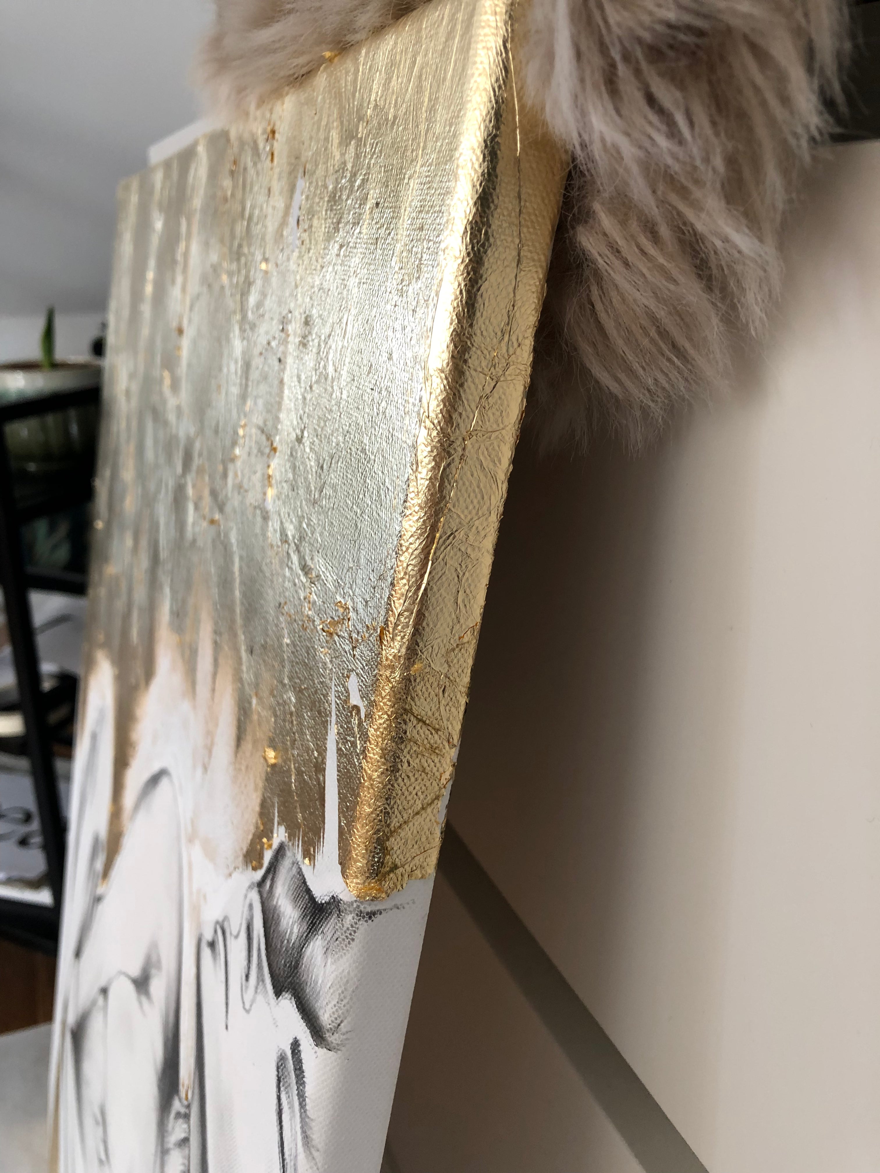 Kunstwerk kleine Träumerei Nadine Elsner Art. 