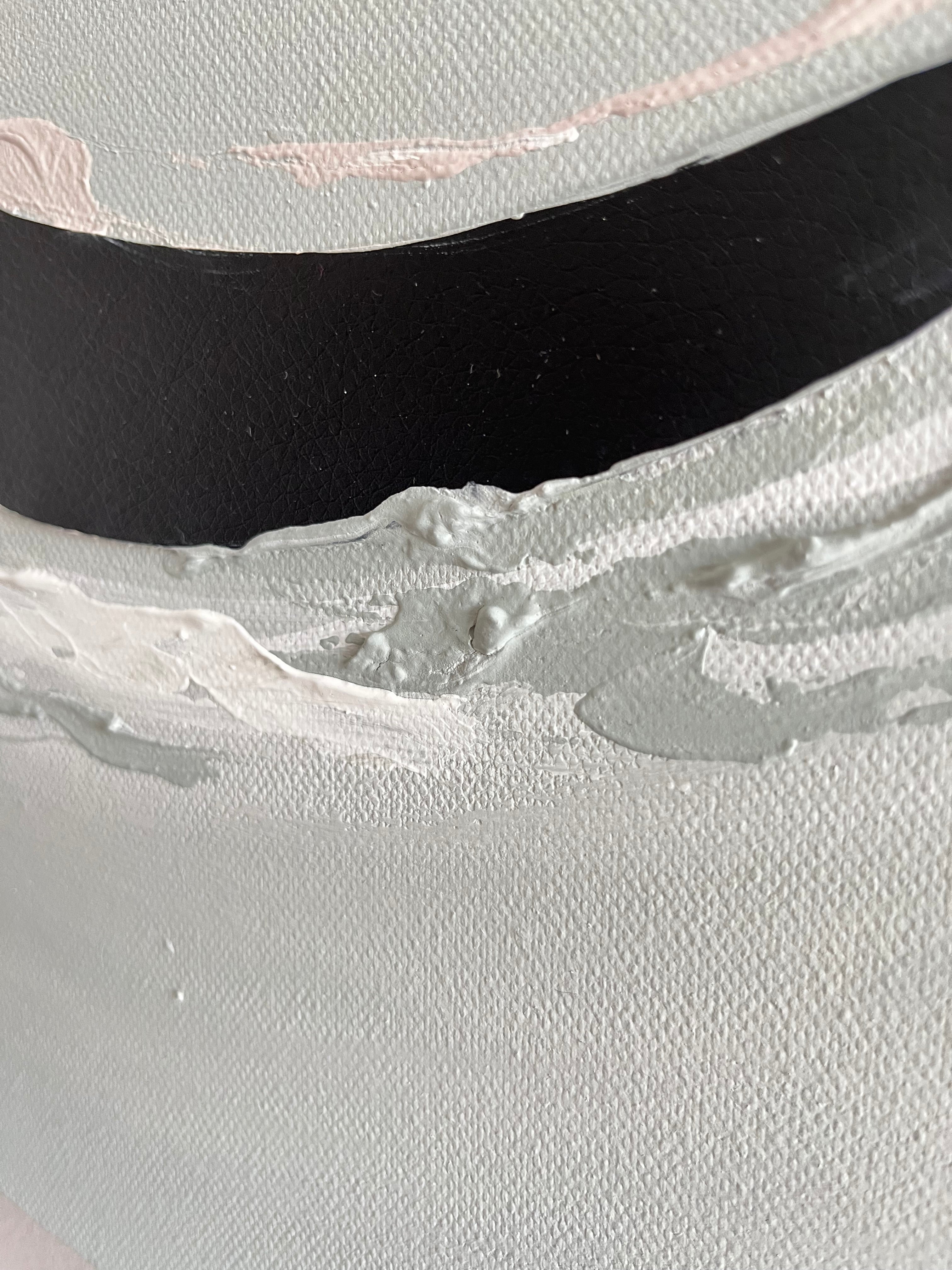 Detailaufnahme des Farbauftrages