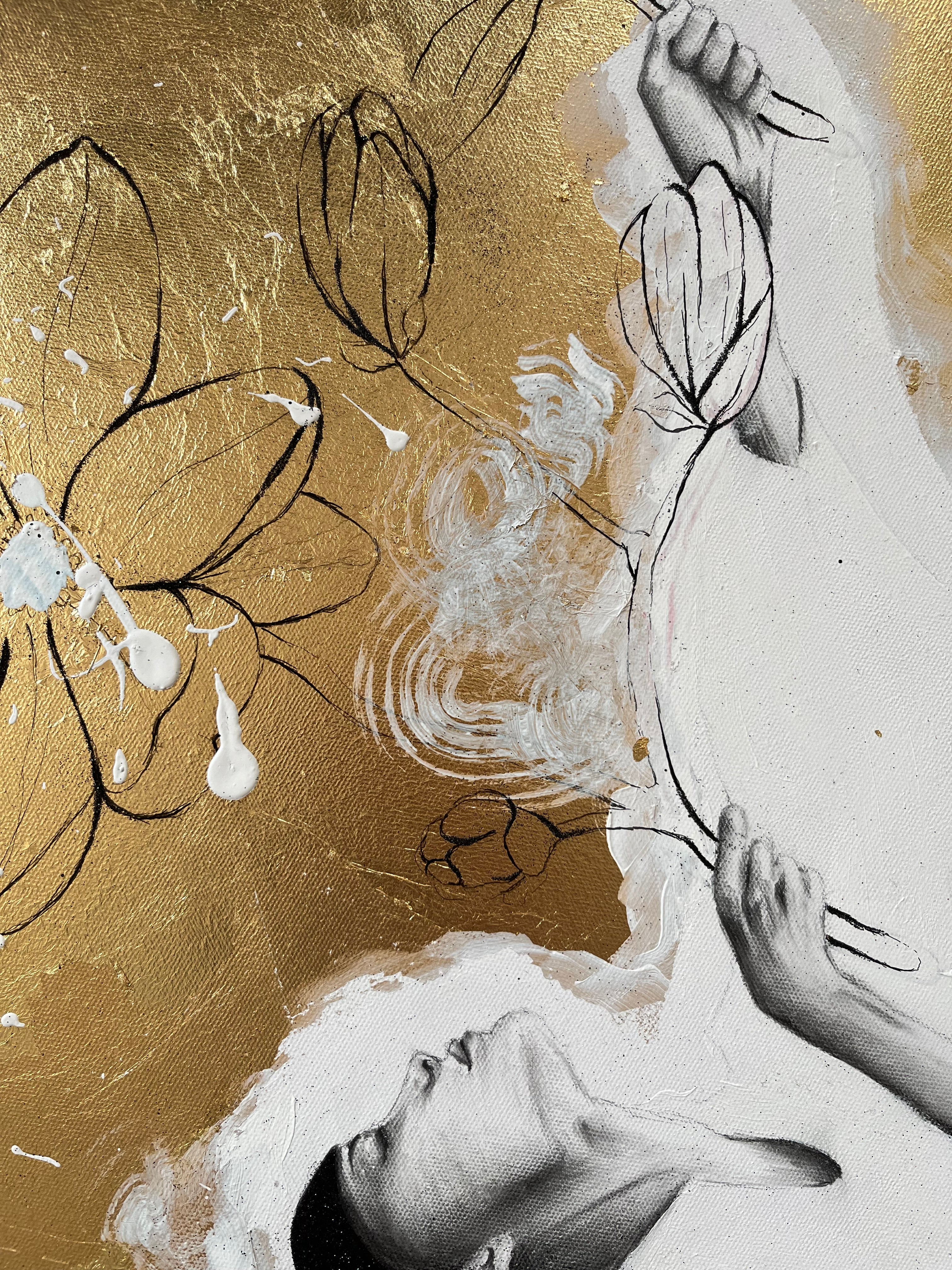 Kunstwerk trust Nadine Elsner Art. Detailaufnahme