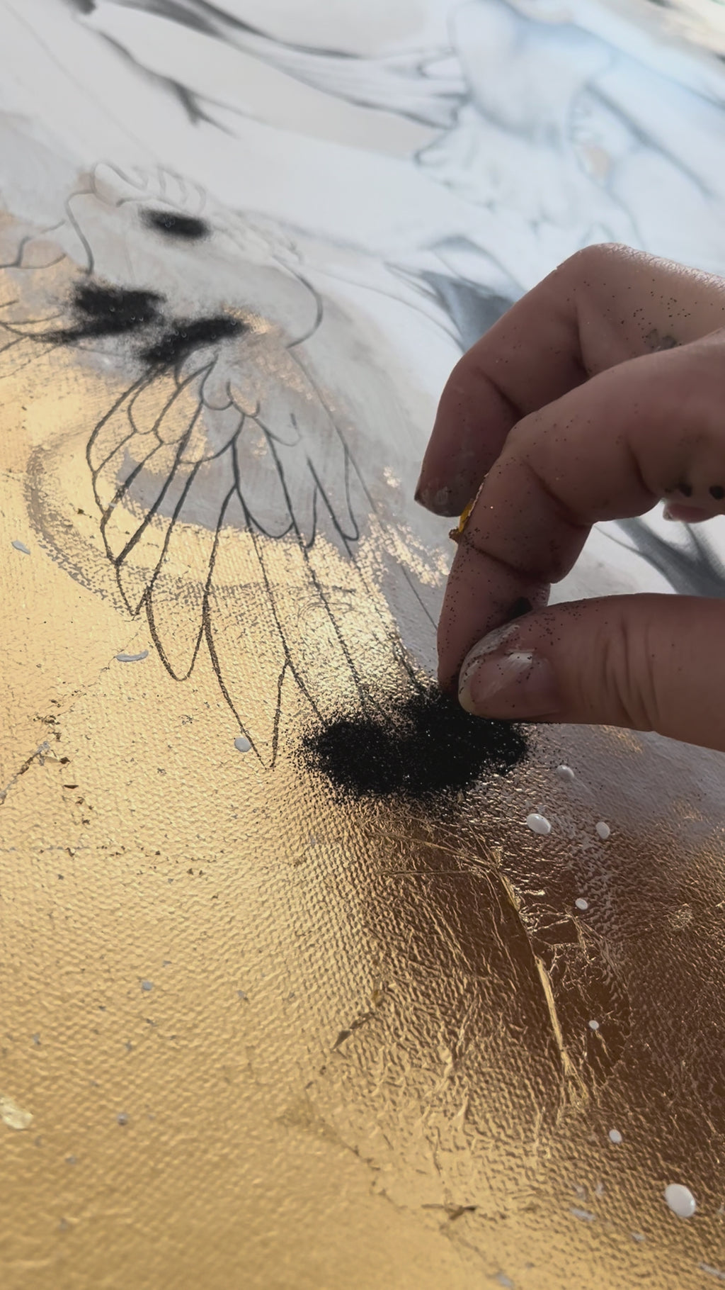 Video Kunstwerk Homecoming Nadine Elsner Art Detailaufnahme