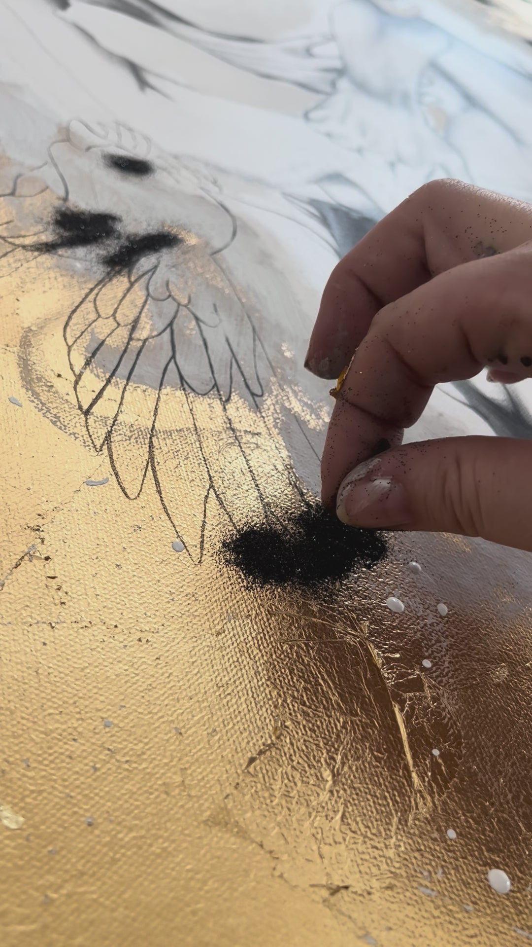 Video Kunstwerk Homecoming Nadine Elsner Art Detailaufnahme